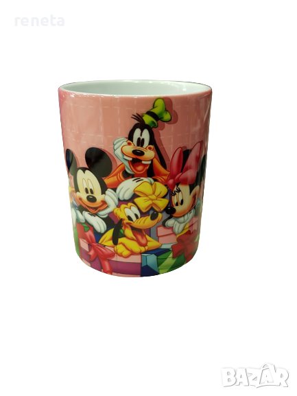 Чаша за чай Disney, Анимационни герои, Керамична, Многоцветна, снимка 1