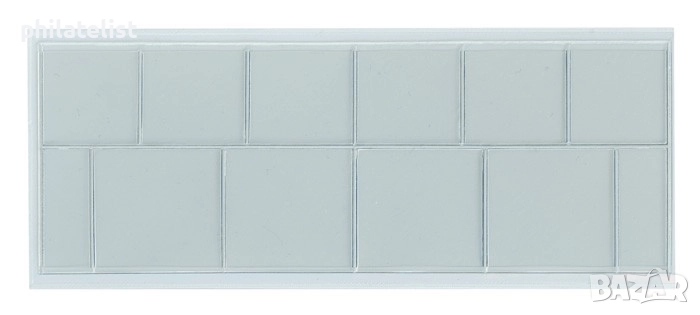 Опаковки от прозрачно твърдо PVC фолио за 1 евро комплектна серия , 50 броя, снимка 1