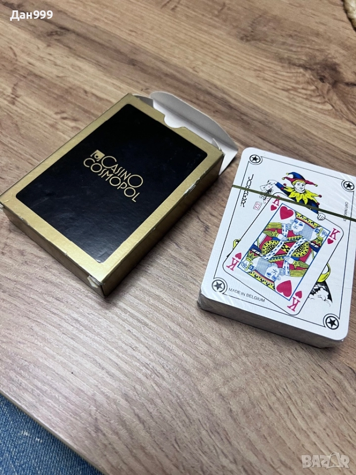 Карти за чист Бридж или Бридж белот made in belgium, снимка 1