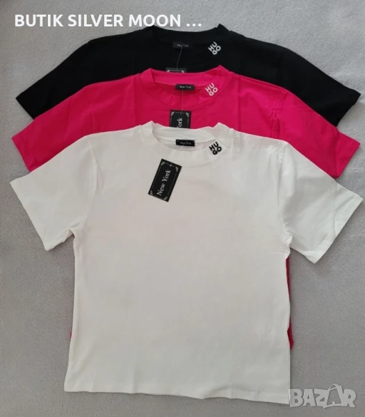 Дамска Памучна Тениска 💫Hugo Boss , снимка 1