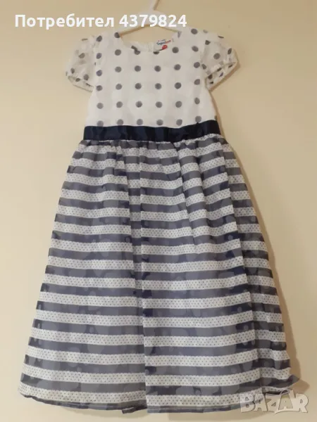 Нова немска официална детска рокля р.128, снимка 1