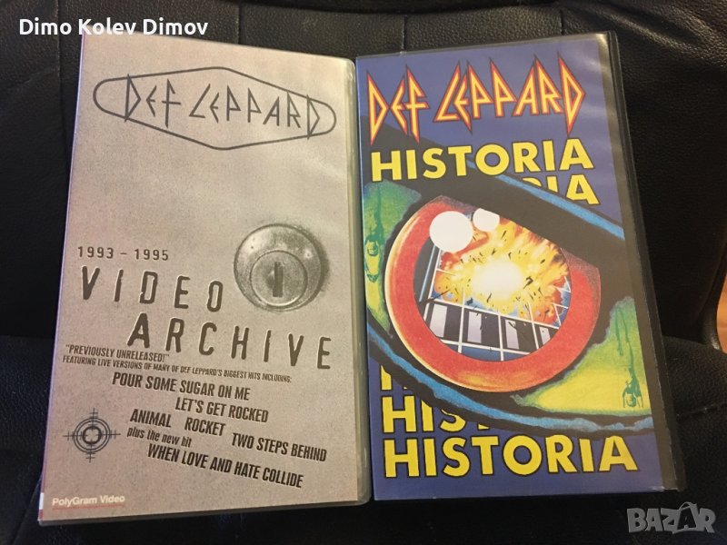 Def Leppard VHS HiFi Колекция, снимка 1