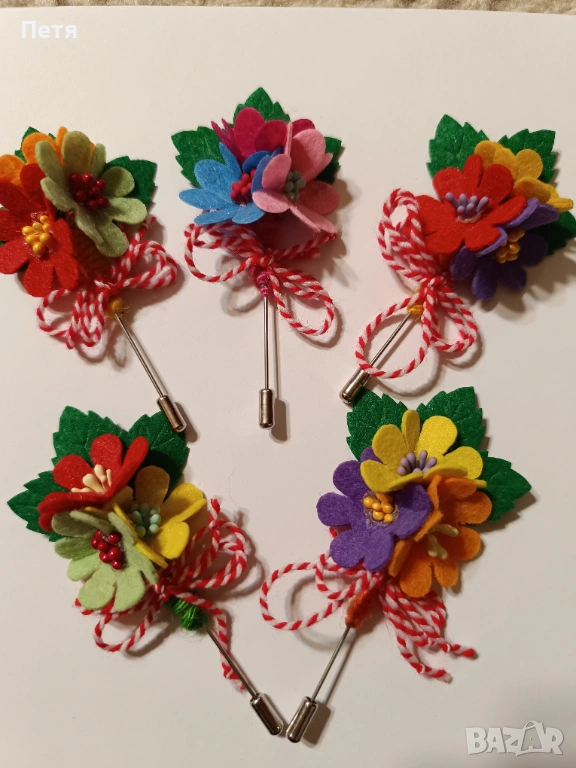 Мартеници брошка , снимка 1