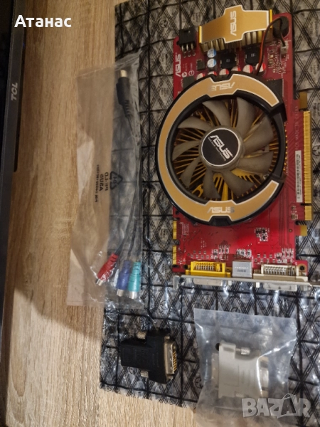 HD3850 TOP 512MB DDR3 Asus PCI-E - фабричен OC, снимка 1