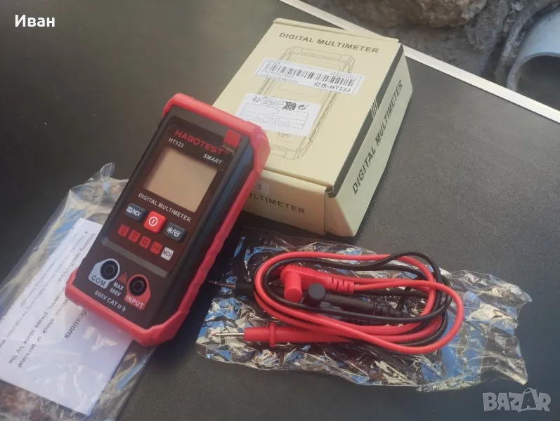 Дигитален мултицет HABOTEST HT123, снимка 1
