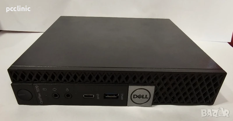 Dell Optiplex 7070 Micro intel i3 8100T | 3.10 GHz | DDR4 | NVME + SATA | WiFi+BT slot | компютър, снимка 1