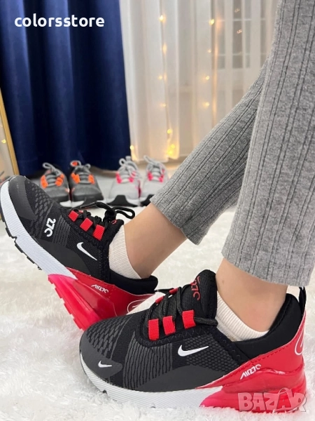 Детски маратонки черно,бяло и червено Nike/BR156p, снимка 1