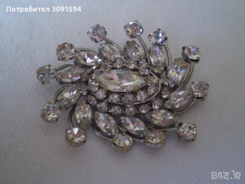 1930 г Арт деко брошка , снимка 1