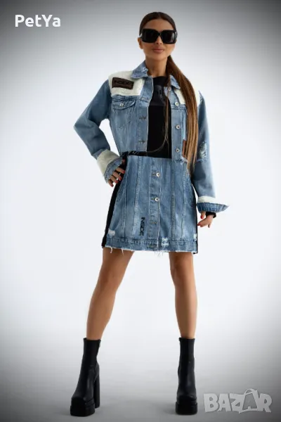 Дънково яке To me IVY BOUTIQUE, снимка 1