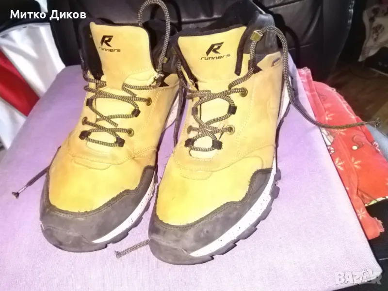 Мъжки високи маратонки Runners Outdoor №44 стелка 285мм, снимка 1