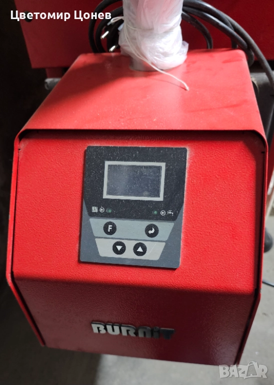 Котел за отопление на пилети с горелка, снимка 1