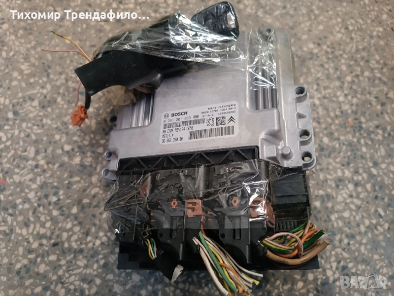 peugeot 207 start kit 0261201863 9666235880 PEUGEOT 207 1.6 16V VTI , 9663798280 , BSI2004 P06-00, снимка 1