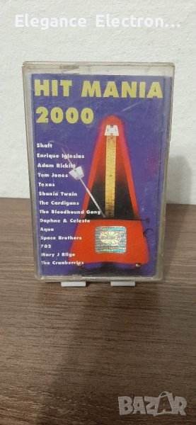 Аудиокасета Hit mania 2000г., снимка 1