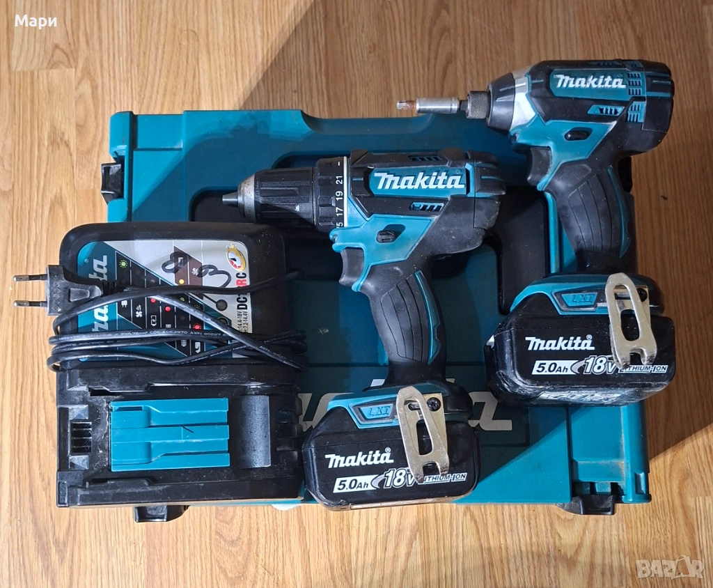 Makita DTD152 DDF182 импакт и винтоверт, снимка 1