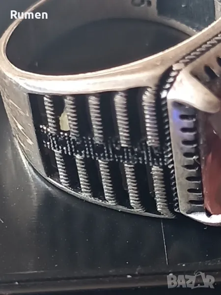 Сребърен пръстен , снимка 1