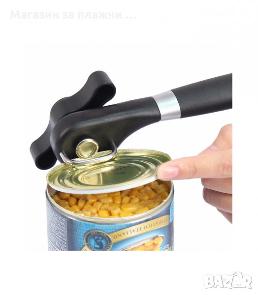 ОТВАРАЧКА ЗА КОНСЕРВИ С НЕПЛЪЗГАЩА ДРЪЖКА - код 1941, снимка 1