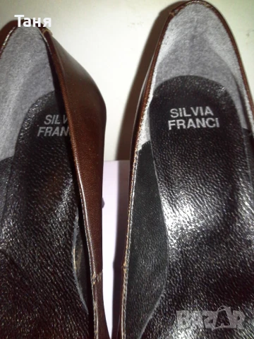 Дамски обувки естествена кожа SILVIA FRANCI, снимка 5 - Дамски елегантни обувки - 50477196