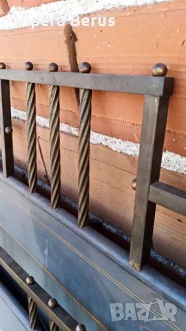 Старинно легло, креват., снимка 6 - Спални и легла - 48201462