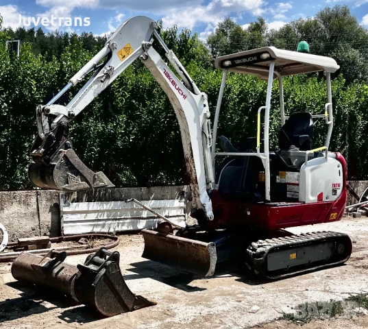 Мини Багер Takeuchi TB216, снимка 3 - Индустриална техника - 51072091