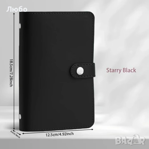 Албум за 100 банкноти, класьор за банкноти колекция пари калъф джоб