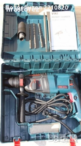 ПЕРФОРАТОР - КЪРТАЧ 2-28 + допълнителен патронник и куфар, снимка 2 - Перфоратори - 51588704