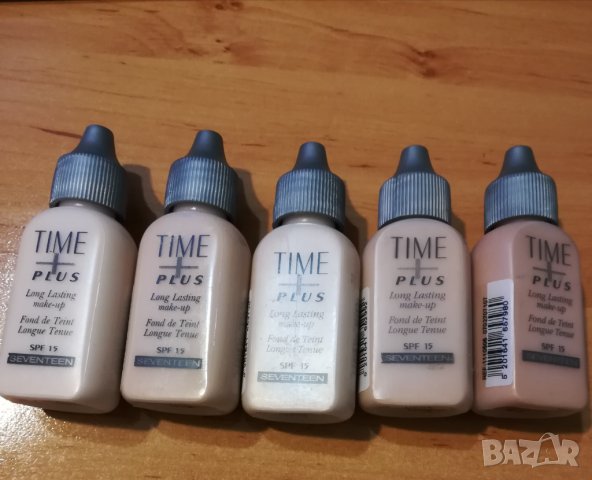 SEVENTEEN ФОН ДЬО ТЕН ЗА ЛИЦЕ TIME PLUS 35МЛ, снимка 5 - Декоративна козметика - 40159306