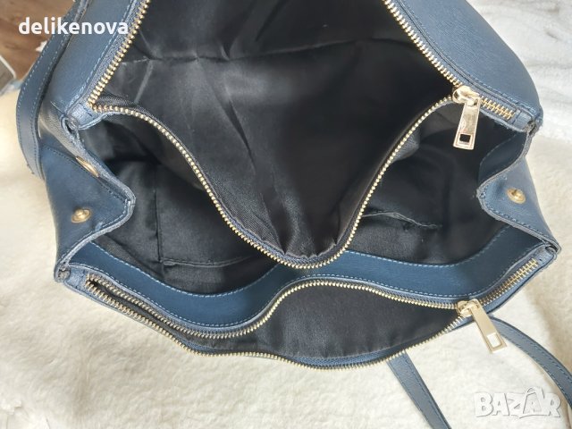  JjBENSON. Genuine Leather.  Голяма кожена чанта, снимка 6 - Чанти - 38824285