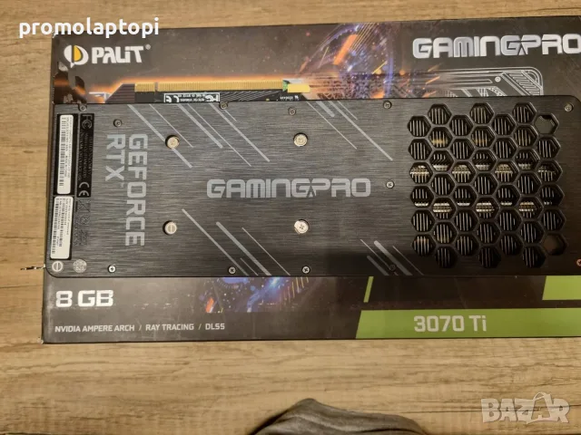 Palit GeForce RTX 3070 Ti GamingPro – като нова, снимка 5 - Видеокарти - 56227038