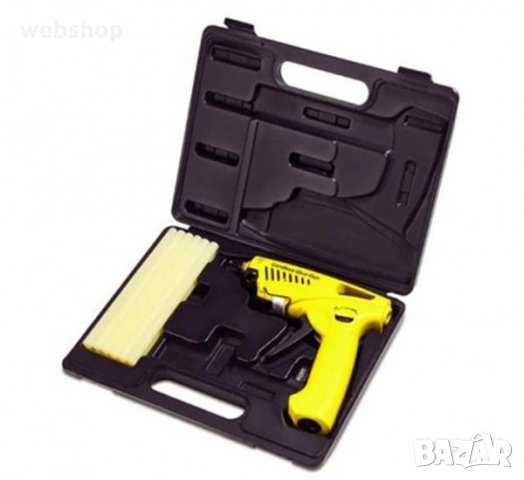 Пистолет газов HG-872BK за лепене с топъл силикон Ф11mm, снимка 1 - Куфари с инструменти - 34493299