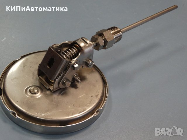 Индустриален термометър Nuova Fima 0-200C, L-130, снимка 4 - Резервни части за машини - 34451651