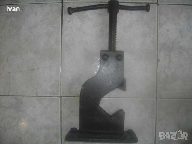 6,5 кг Заводско Тръбно Менгеме Старо Качество-Отлично-Захват 10-85мм-Немско-Масивно-Плътно Желязо, снимка 2 - Менгемета - 44682744