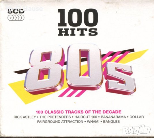 100 Hits 80s, снимка 1 - CD дискове - 37305726