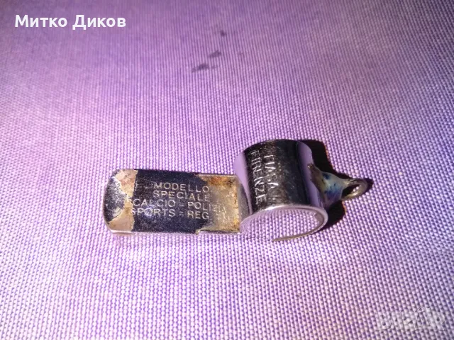 	Маркова италианска полицейска свирка отлична футболна Баллила Ballila  №5, снимка 3 - Футбол - 48884433