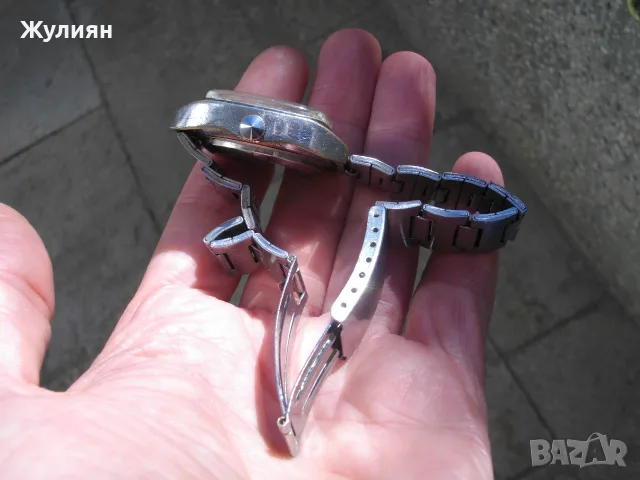  КОЛЕКЦИОНЕРСКИ ЧАСОВНИК ПОЛЕТ POLJOT AUTOMATIC , снимка 5 - Антикварни и старинни предмети - 55752572