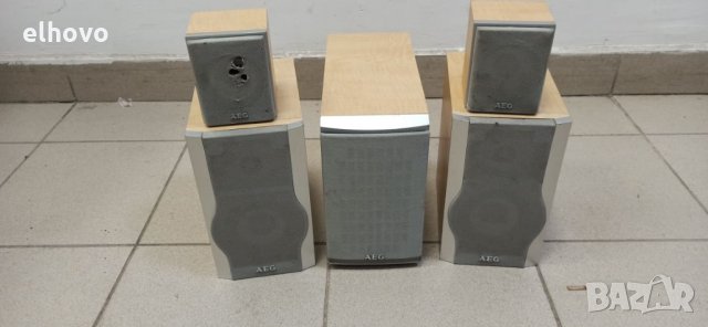 Субуфер AEG с 4 колонки, снимка 2 - Тонколони - 30773915