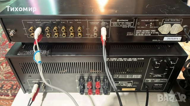 Hitachi HCA-8500MK2 HMA-8500MK2, снимка 3 - Ресийвъри, усилватели, смесителни пултове - 52249292
