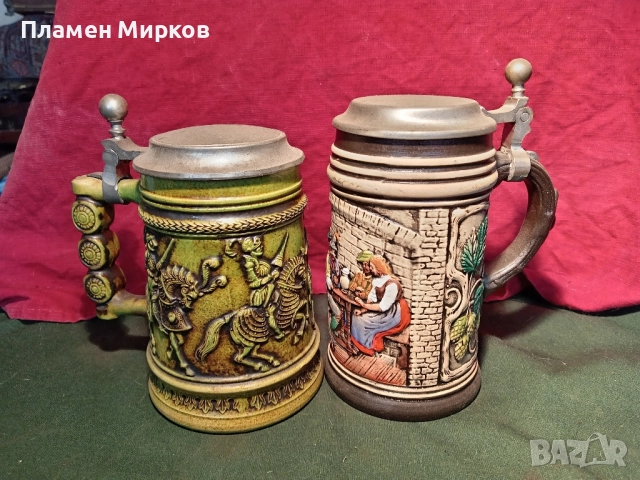 Две германски халби, снимка 2 - Чаши - 52129202