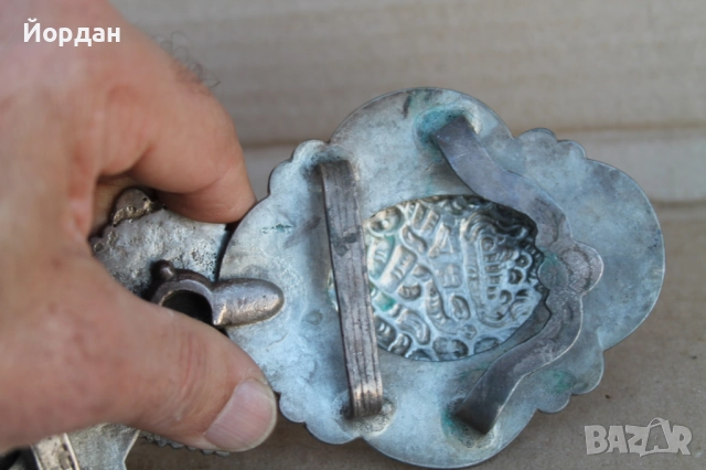 Сребърни пафти, снимка 11 - Антикварни и старинни предмети - 52367237