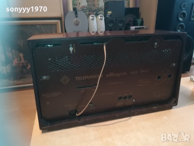 SOLD-TUBE TELEFUNKEN STEREO 0602210728, снимка 4 - Ресийвъри, усилватели, смесителни пултове - 31700859