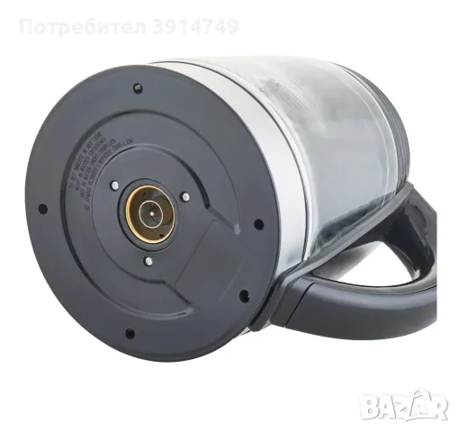 Електрическа кана, 2200W, 1.7л, температурен контрол, LED термо индикатор, стъкло / инокс, *НОВА*, снимка 6 - Кани - 47539872