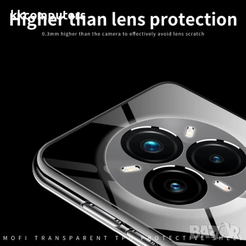 Realme 14 Pro 5G MOFI Силиконов Калъф Ultra-Thin TPU и Протектор, снимка 6 - Калъфи, кейсове - 50701512