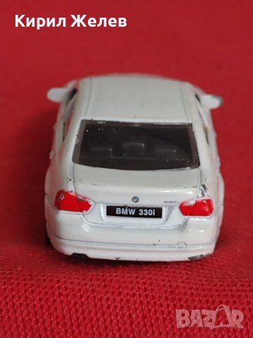 Метална количка BMW 330I MADE IN CHINA WELLY за КОЛЕКЦИЯ ДЕКОРАЦИЯ 18539, снимка 4 - Колекции - 40705531