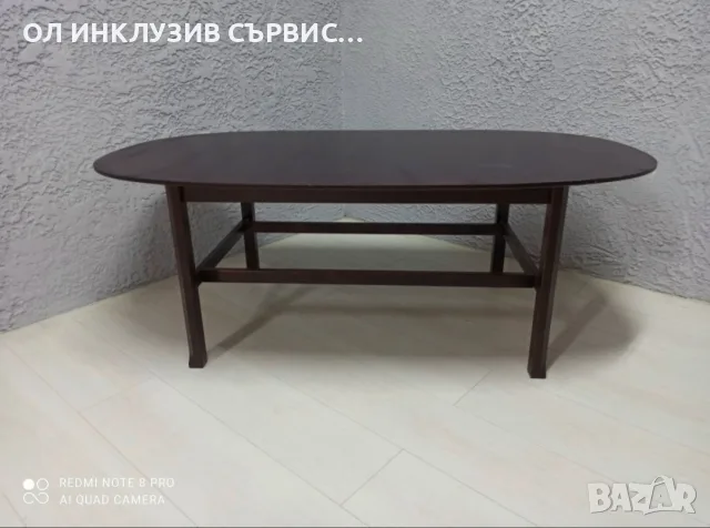 Холна махагонова маса ПРОМОЦИЯ, снимка 7 - Маси - 56393255