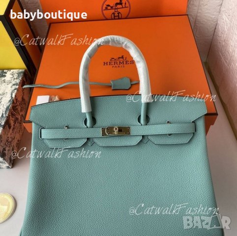 Hermes Birkin Tiffany , снимка 3 - Чанти - 39080796