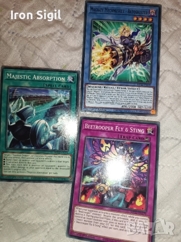 Yu-Gi-Oh карти, снимка 3 - Карти за игра - 47846573