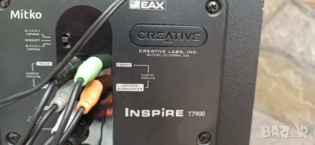 Creative inspire t7900, снимка 6 - Тонколони - 50754431