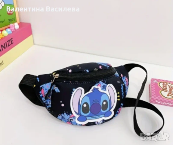 Детско портмоне за кръста Стич