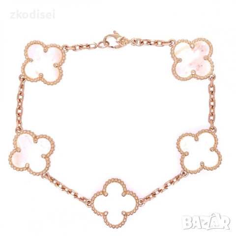 Златна дамска гривна Van Cleef 9,75гр. 18,0см. 14кр. проба:585 модел:37759-5