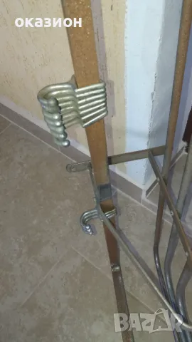 голяма ъглова закачалка от едно време, снимка 4 - Антикварни и старинни предмети - 48849048