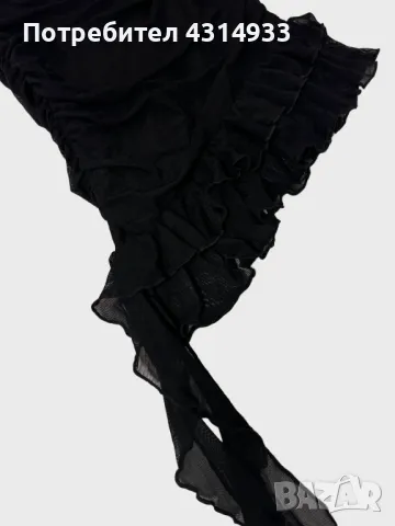 Черна рокля, снимка 3 - Рокли - 48177830